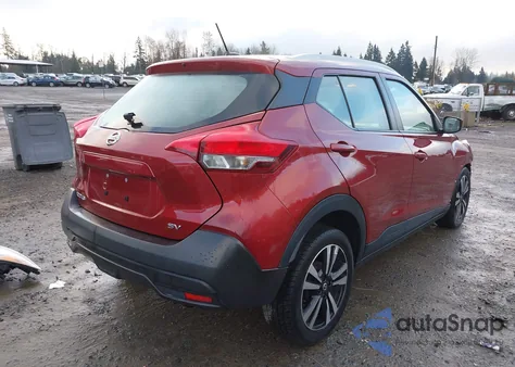 2019 Nissan Kicks Sv from USA, damaged, VIN 3N1CP5CU7KL540135
